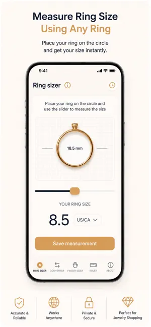 Ring Sizer & Size Finder screenshot 2