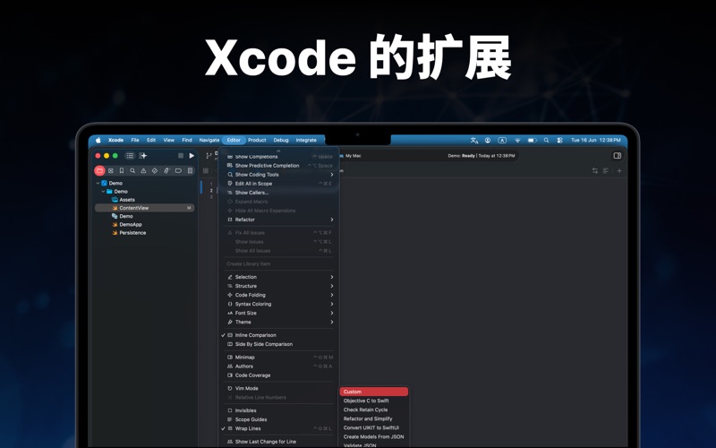 Codex - Code AI For Xcode screenshot