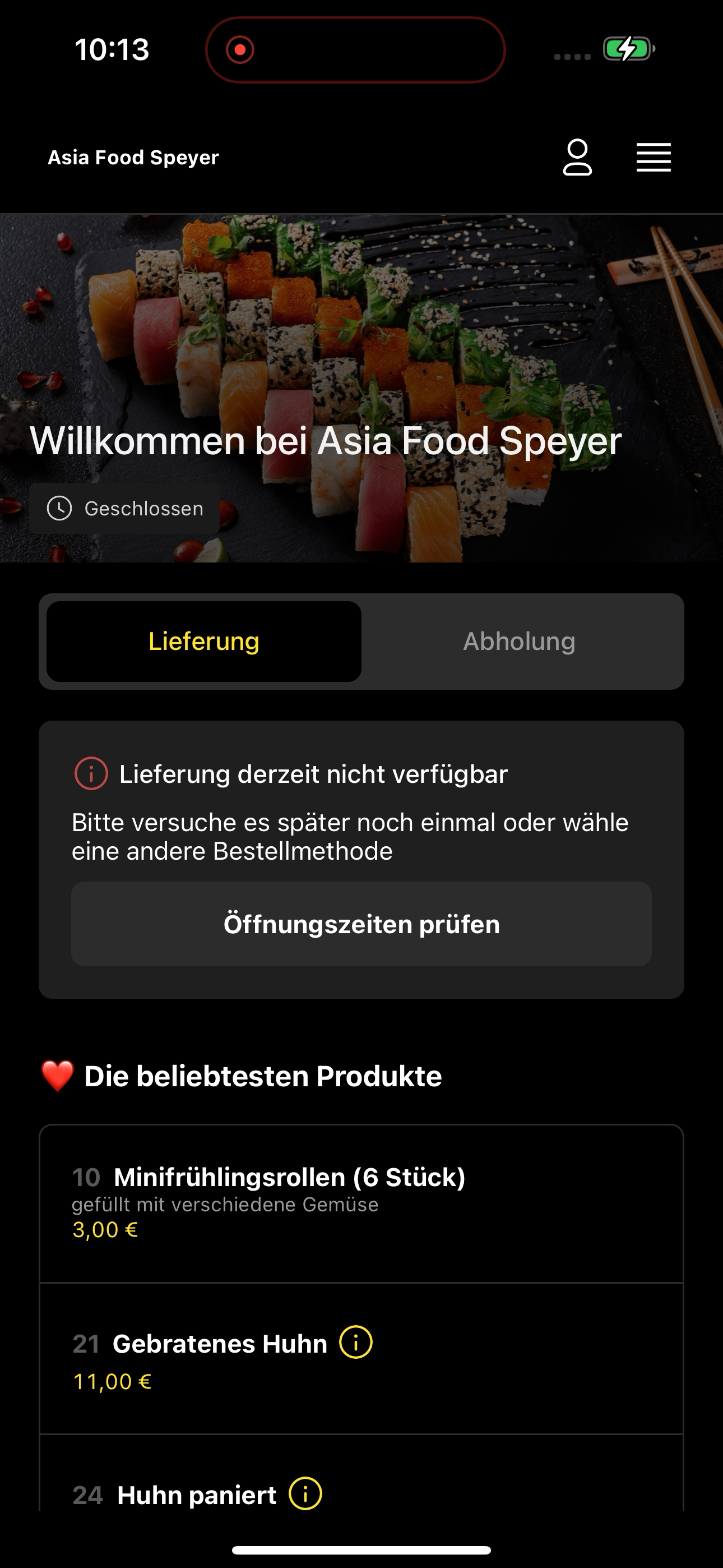 Asia Food Speyer screenshot 6