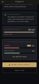 Your Honor: Judge Simulator screenshot