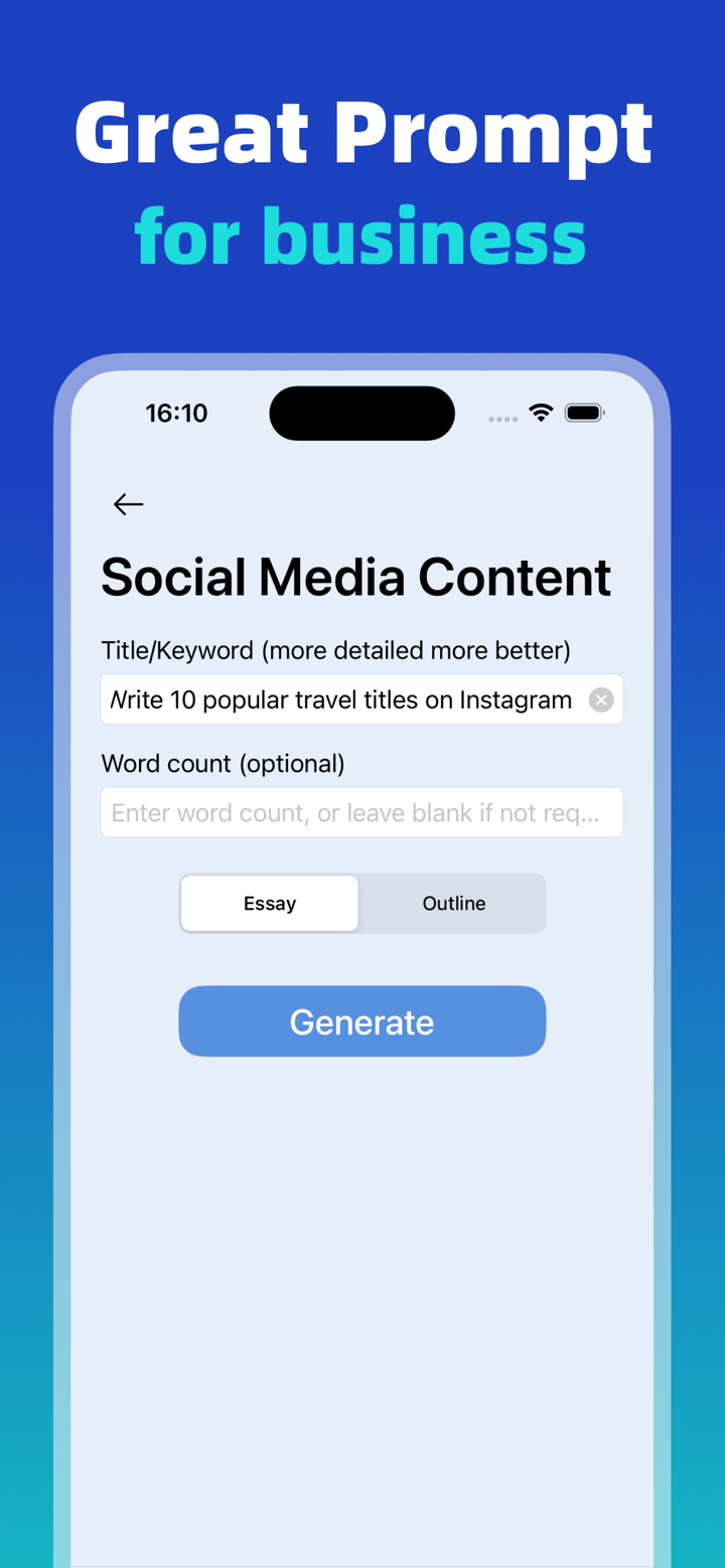 AI Writer -Essay Email Writing screenshot 4