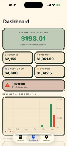 Tabwise: Bills & Invoices screenshot