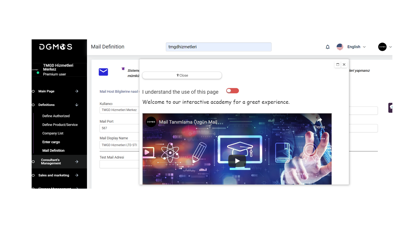 Dgmos App screenshot