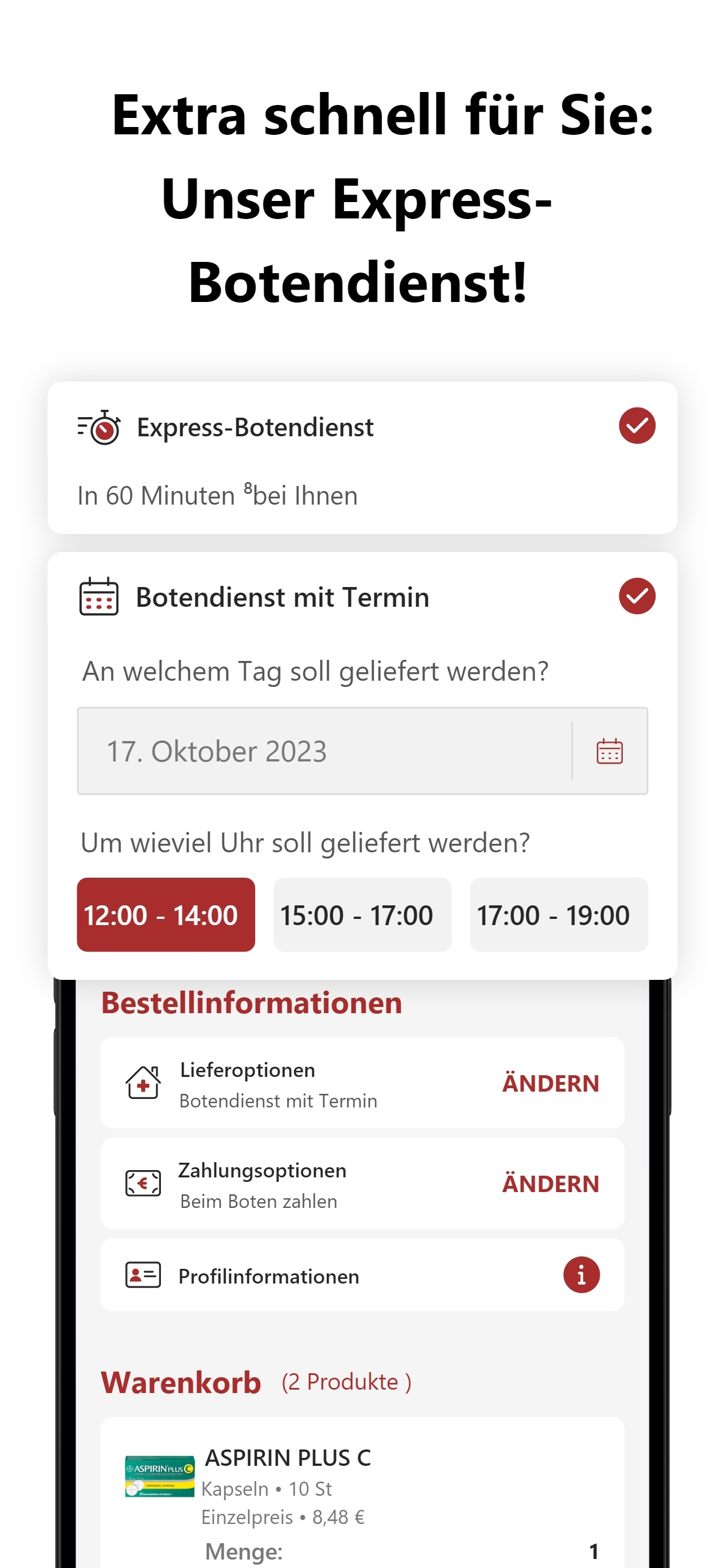 Bestell-App der Markt-Apotheke screenshot 5