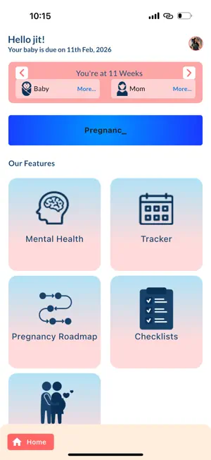 Womb Pregnancy Companion screenshot 1