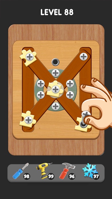 Wood Screw Puzzle Screenshot