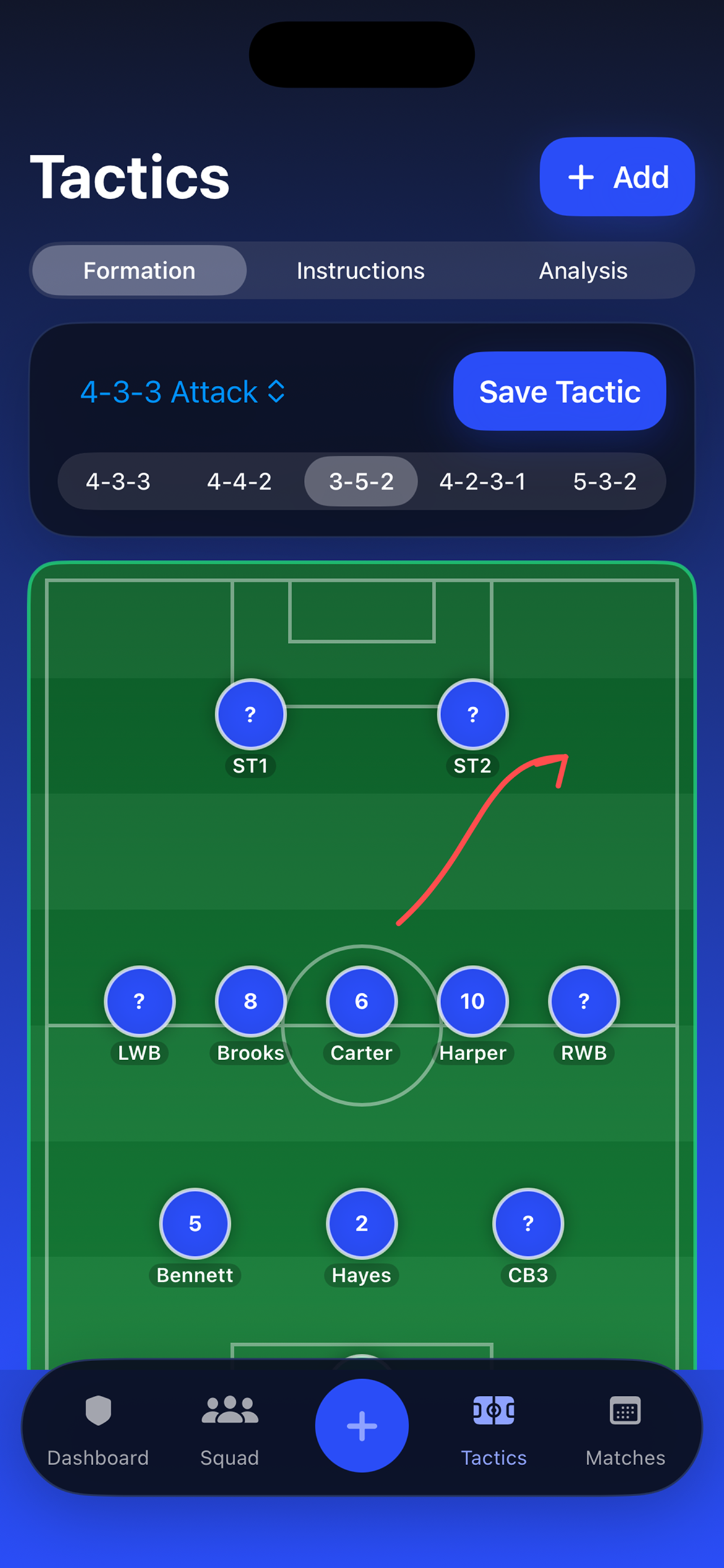 Squad Board