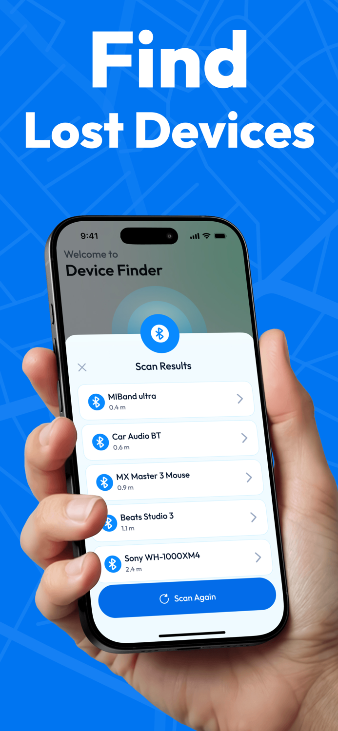 Bluetooth Scanner, Find Device