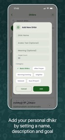A Dhikr - Daily Dhikr Counter screenshot
