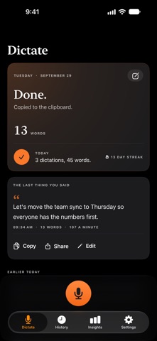 Whisperly Dictation screenshot 1