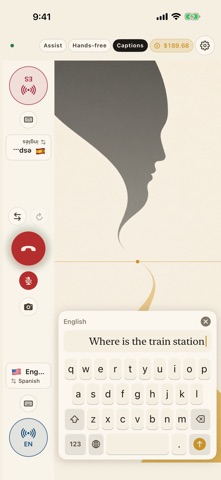 ALOUD Live Translator iPhone screenshot
