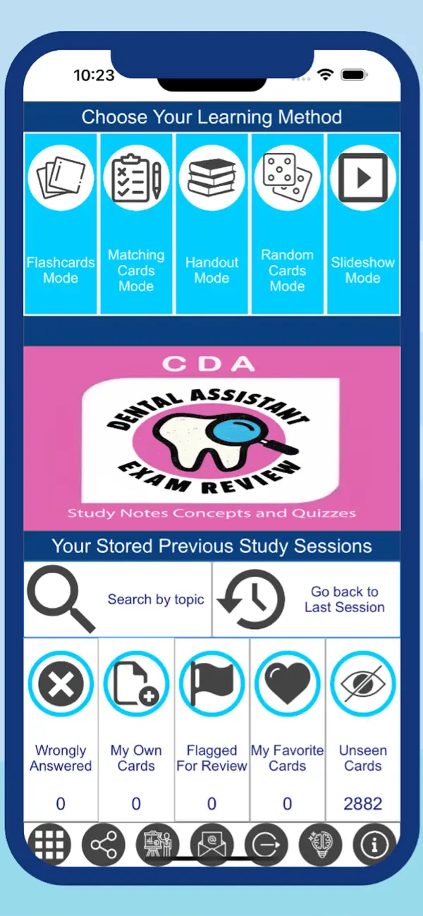 Screenshot #1 pour CDA Exam Prep
