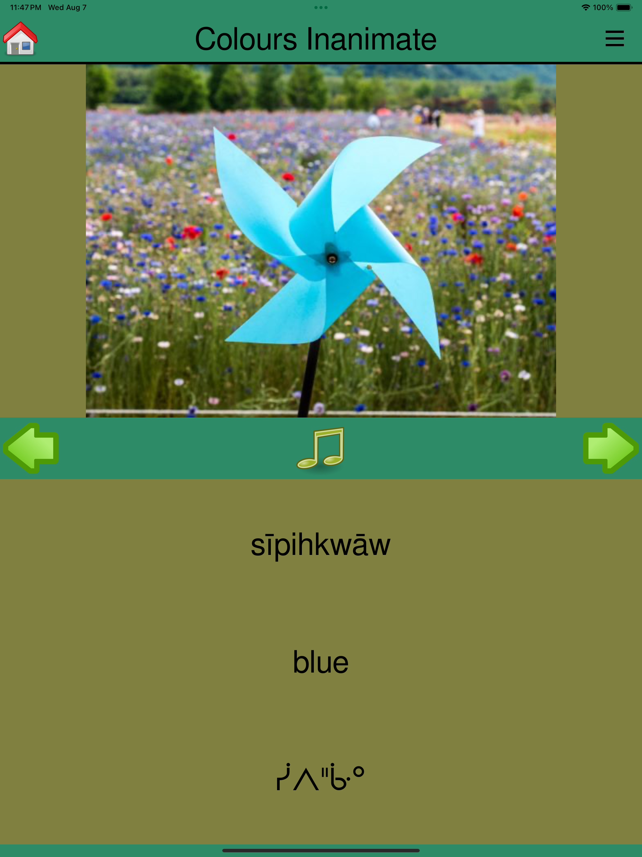 MLCN Cree Language App