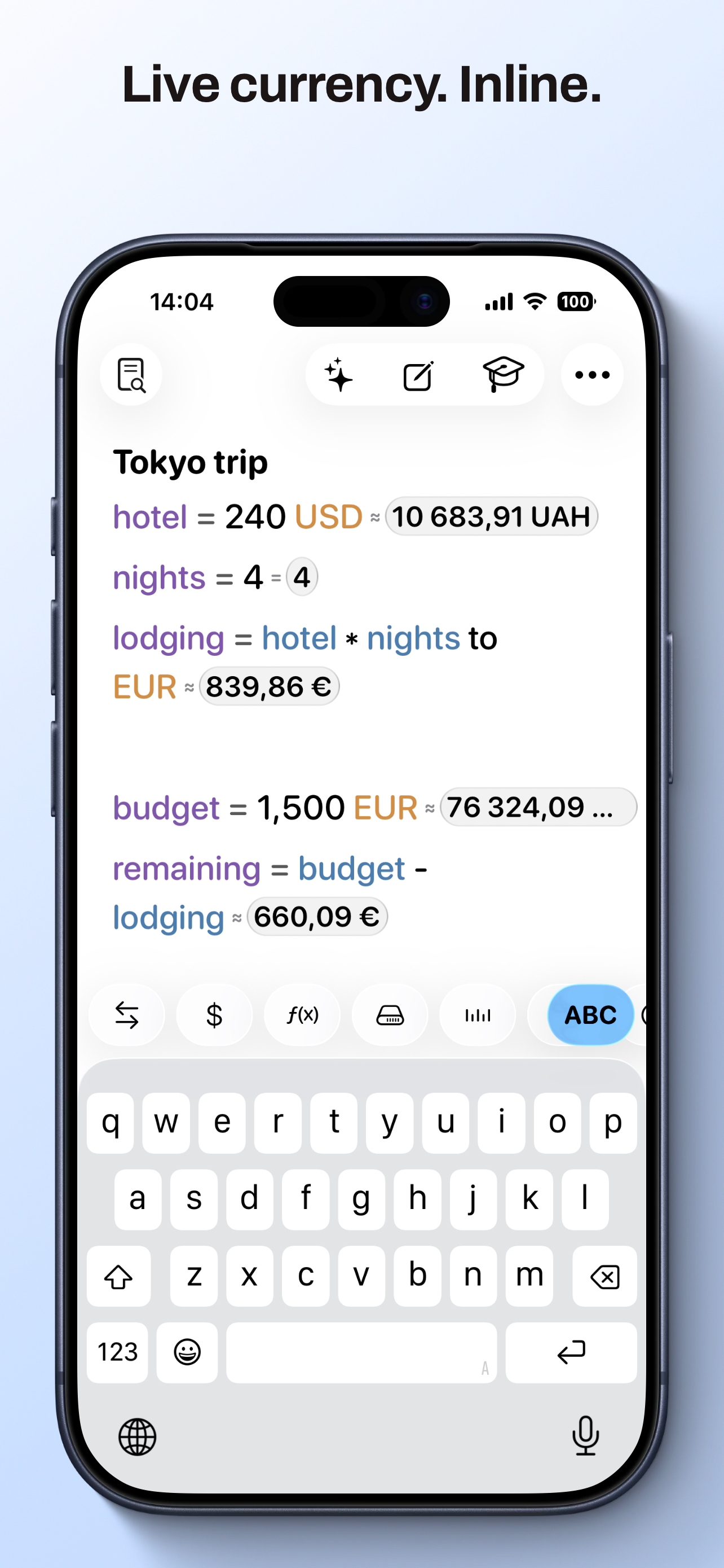 Calculo: Equation Calculator screenshot 6
