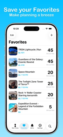 LineTime for Disney World Screenshot 3 of 6