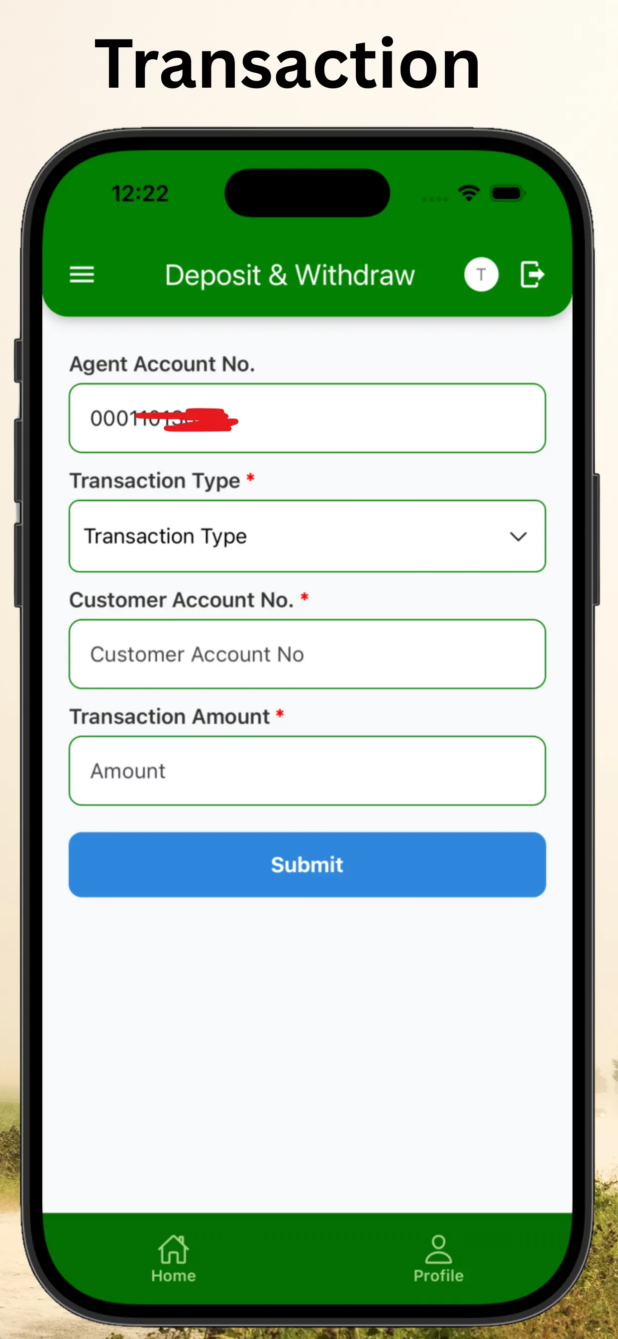 #3. Agent Banking (iOS) Podle: BHUTAN DEVELOPMENT BANK LTD