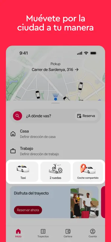 Freenow by Lyft: más que taxi screenshot 8 of 8