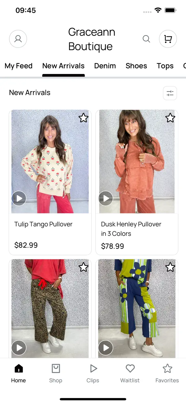 Screenshot #1 pour Graceann Boutique