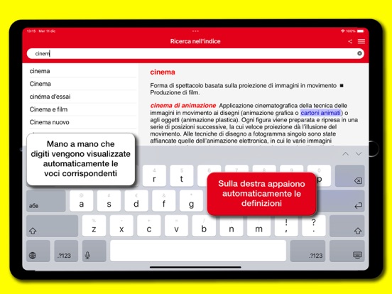 Screenshot #6 pour l'Enciclopedia Zanichelli