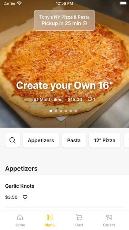 Tony's NY Pizza & Pasta