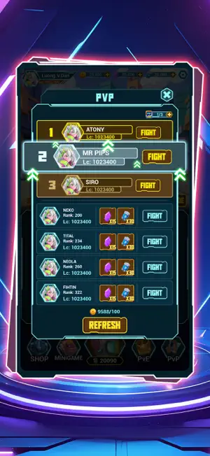 Idle Cyber Clash screenshot 4