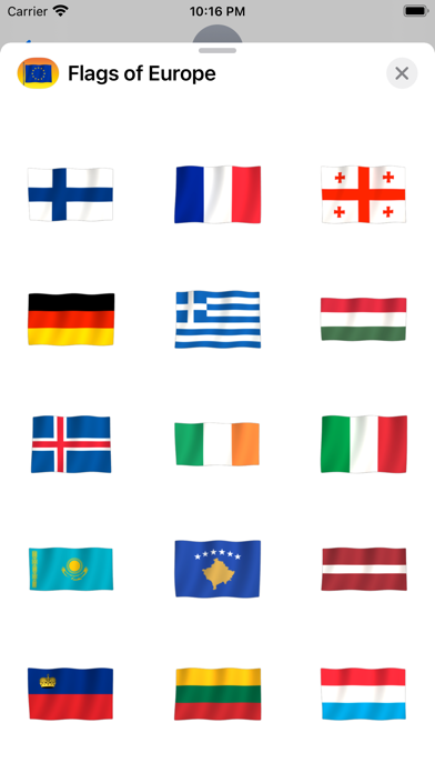 Flags of Europe Screenshot