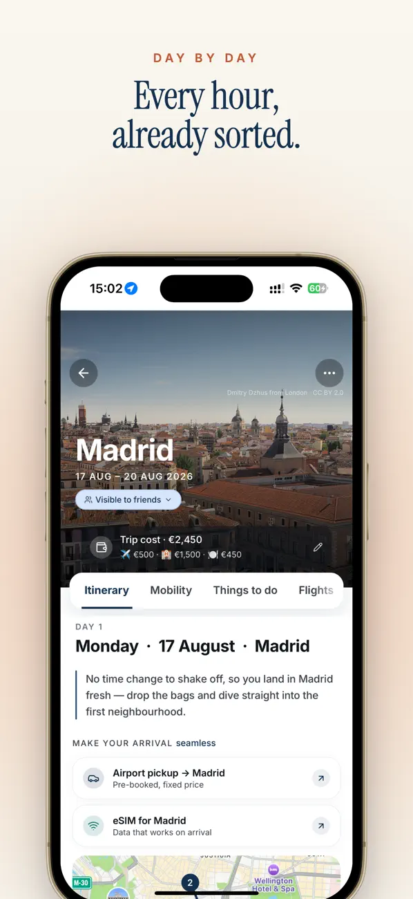 Screenshot #2 pour SMOVECITY: AI Travel Planner
