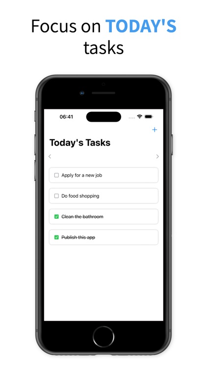 Focus Today: Todo List Simple