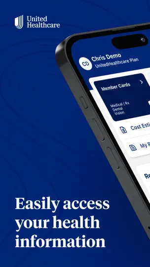 UnitedHealthcare iPhone Screenshot 1