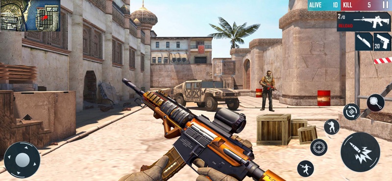 FPS Commando Shooter: City War screenshot 1