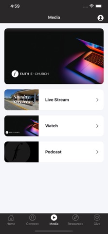 Faith E Church app screenshot 3