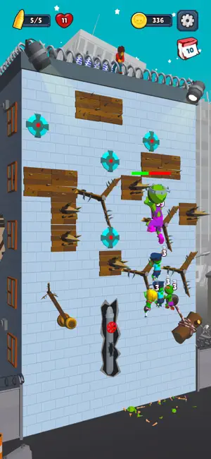 Rooftop Survival - Zombie TD screenshot 3