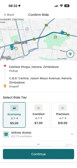 MiRide screenshot 4