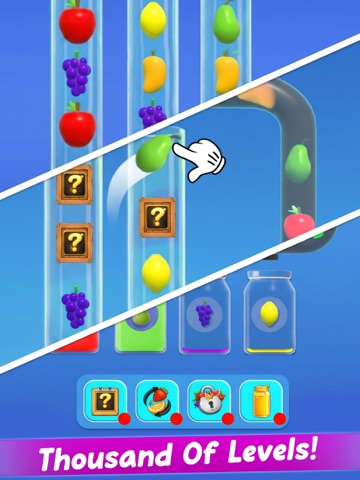 Fruit Sort - Juicy Jam iPad screenshot