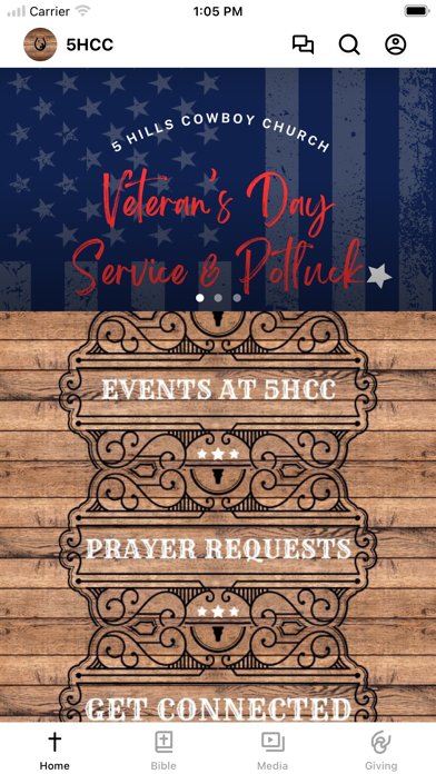 5 Hillls Cowboy Church Screenshot