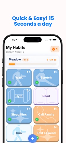 CADA - Social Habit Tracker screenshot