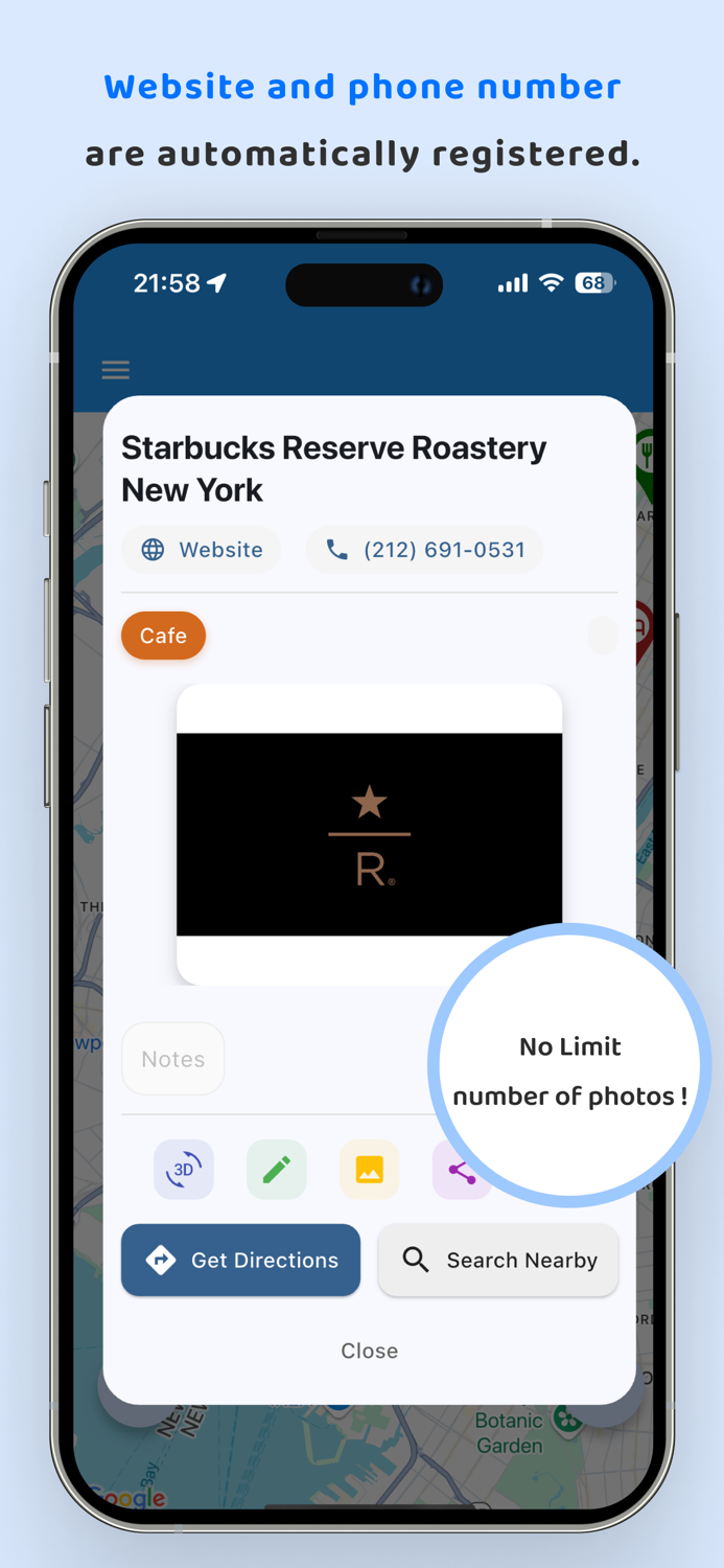 MyMap - Easily manage place