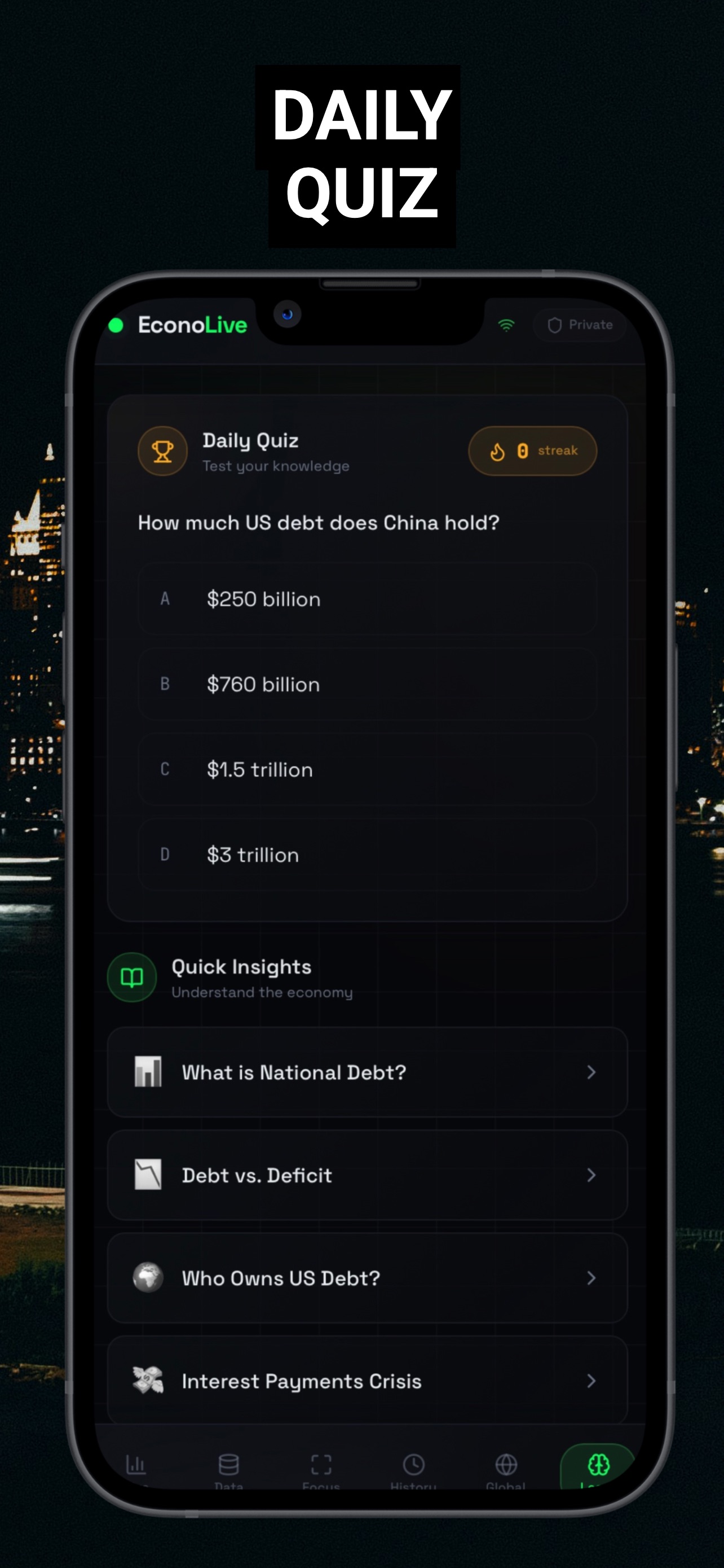 Screenshot 5 of US Debt & World - EconoLive