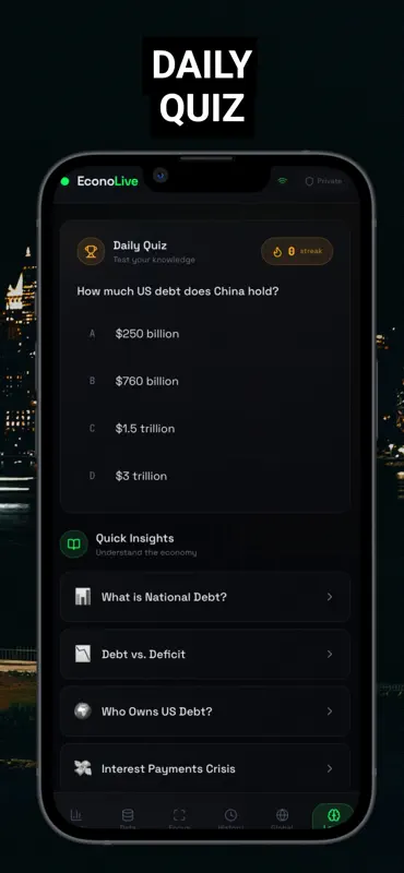 US Debt & World - EconoLive screenshot 5 of 5