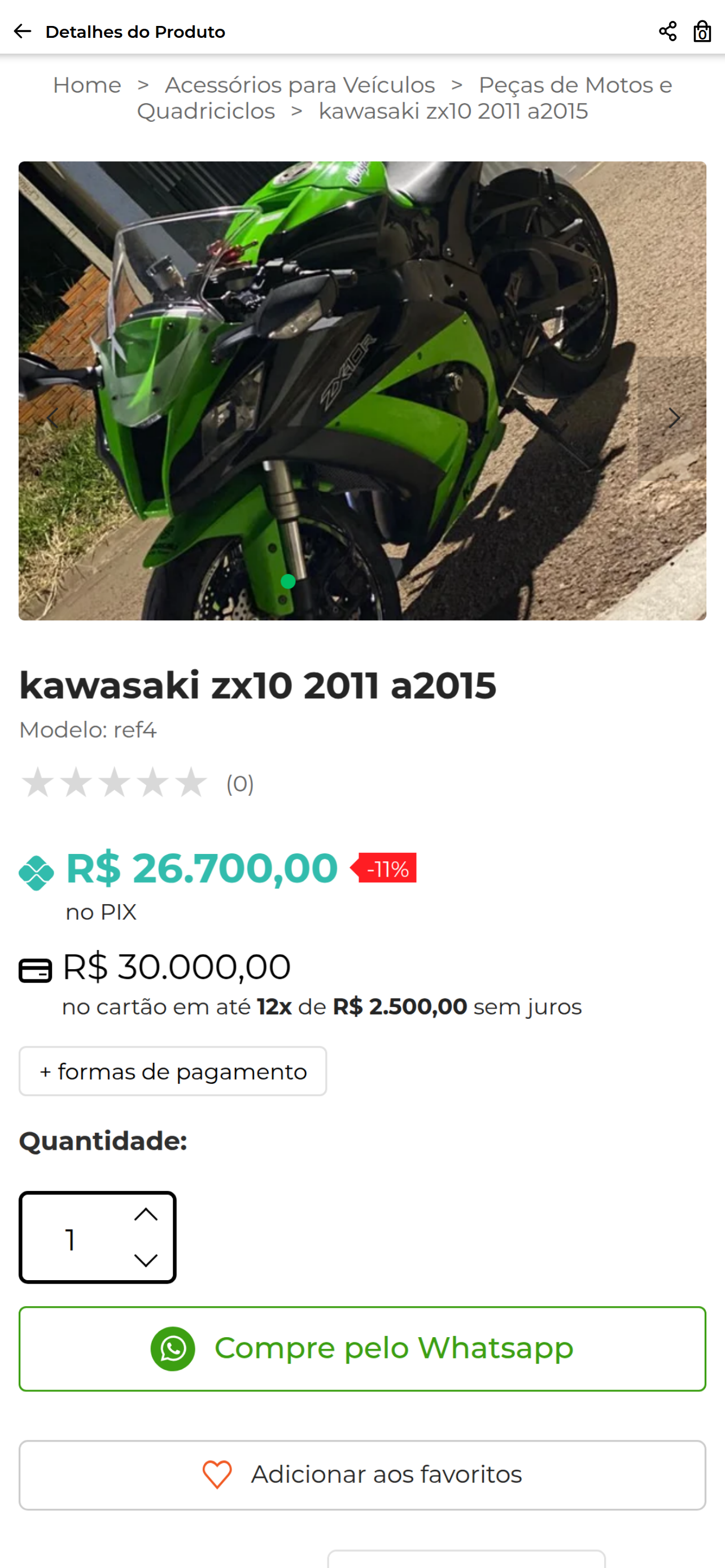 Weber Moto Peças screenshot 3