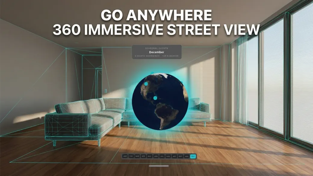 Screenshot #1 pour xrStreetview: Exploration RA