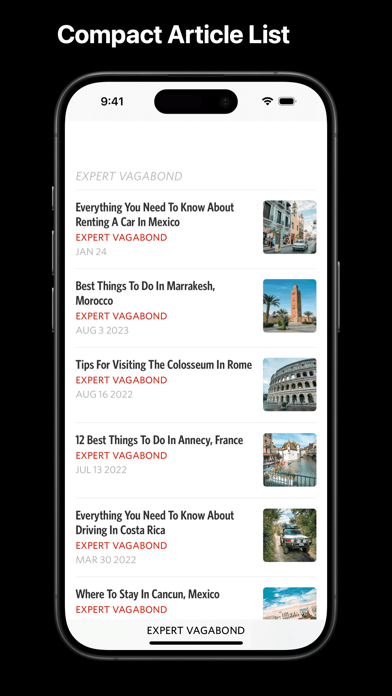 Unread: An RSS Reader Screenshot