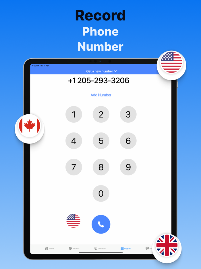 Second Phone Number . 2nd Line