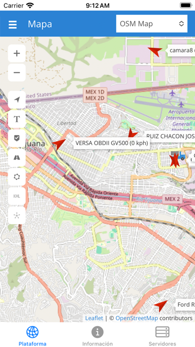 Monsat Tracking Screenshot