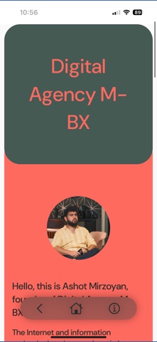 Digital Agency M-BX screenshot