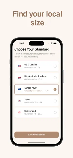 Ring Sizer : Ring size measure screenshot 4