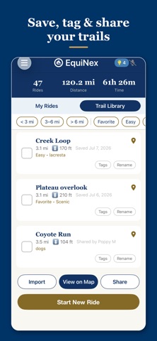 Equinex: Horse Ride Tracker screenshot