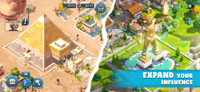 ‎Heroes of History: Epic Empire Screenshot