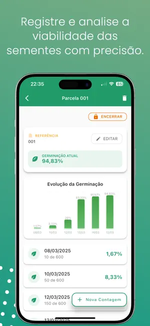 Cálculos de Plantio screenshot 3