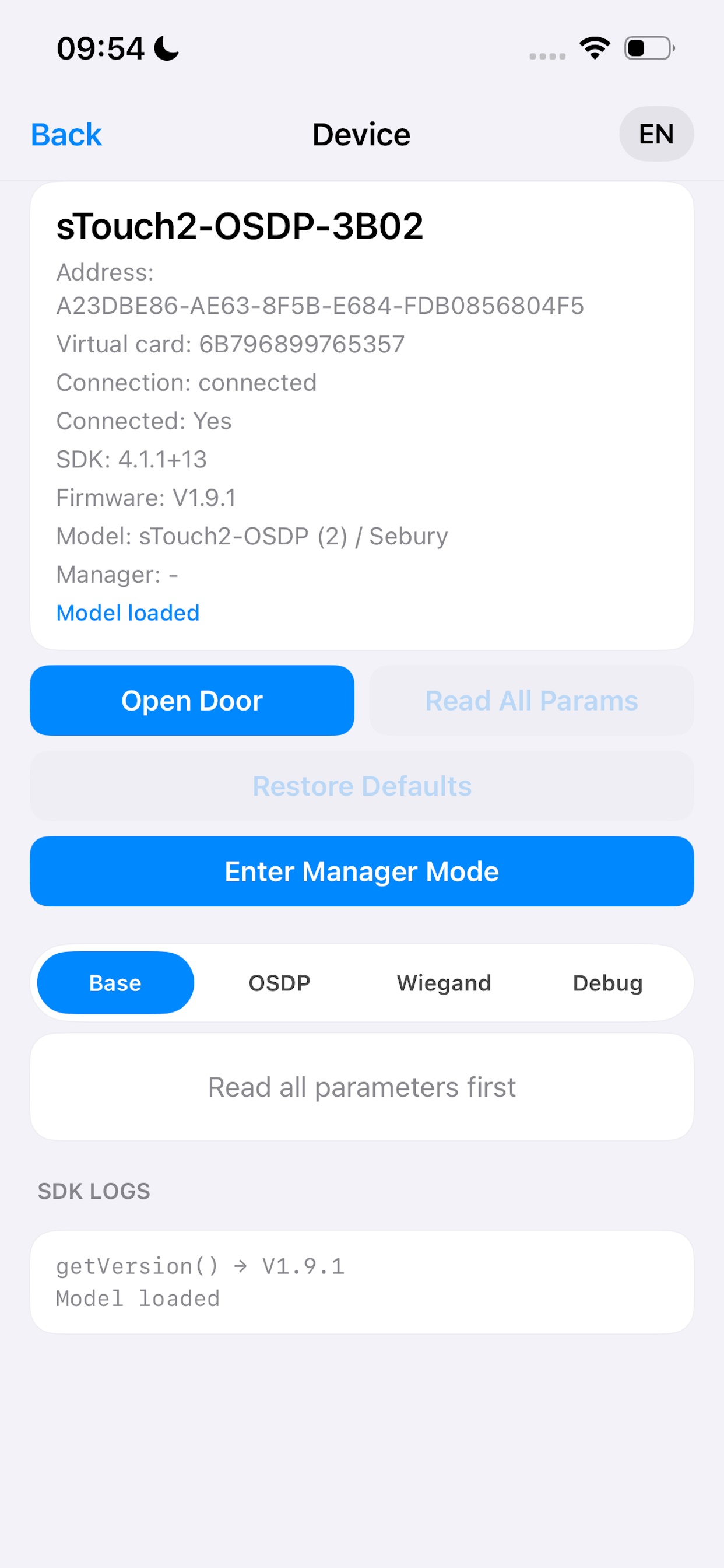 Screenshot 2 of OSDP SDK